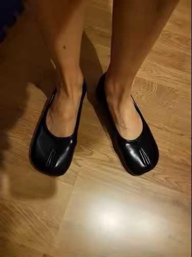 Baleriny wygodne obuwie na płaskim obcasie