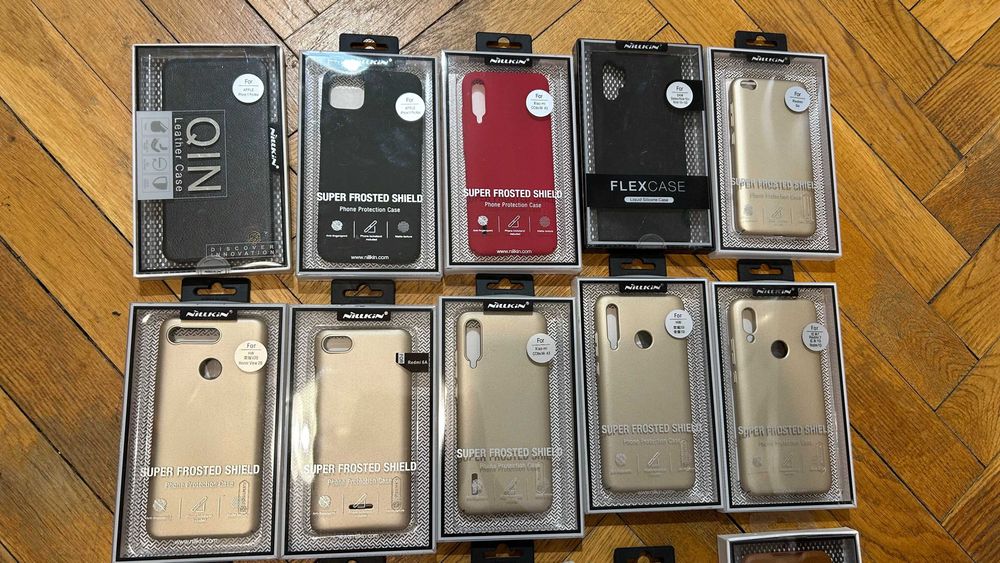 Etui Nillkin 20 modeli zestaw IPHONE, XIAOMI, REDMI, GALAXY NOTE, ASUS