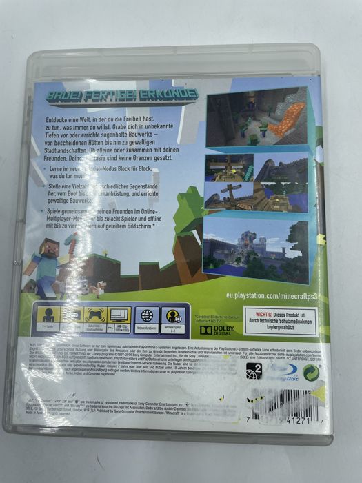 Gra Minecraft na PS3