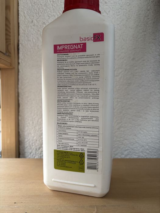 Impregnat do wyrobów gipsowych Basic FX 1l