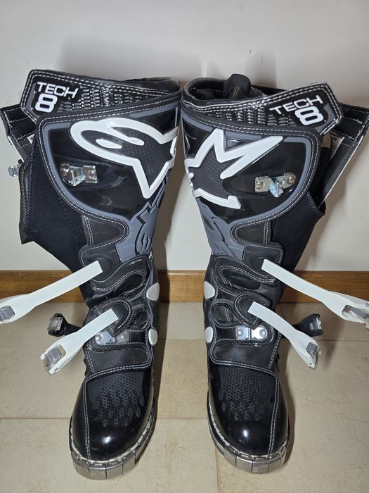 Buty Alpinestars TECH 8, roz. 9/43, cross, quad,  enduro