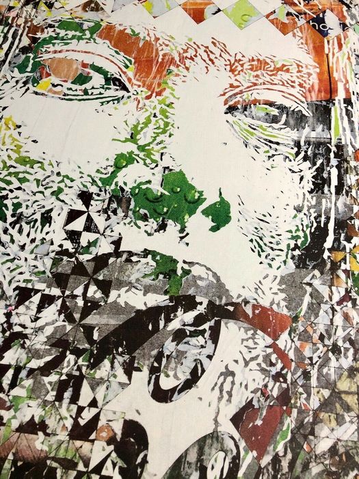 Vhils - Rupture (Artist Proof) - 2017 Cidade Da Maia • OLX Portugal
