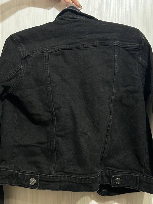 Джинсова куртка чорна