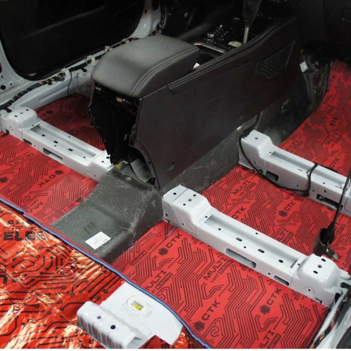 Самоклеюча шумо-віброізоляція CTK MULTIMAT ELECTRO 6,5 мм 70x50 см