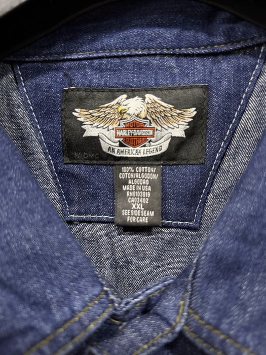 Джинсова куртка Harley Davidson