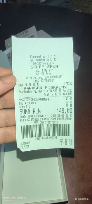 Sprzedam Smart zegarek damski.