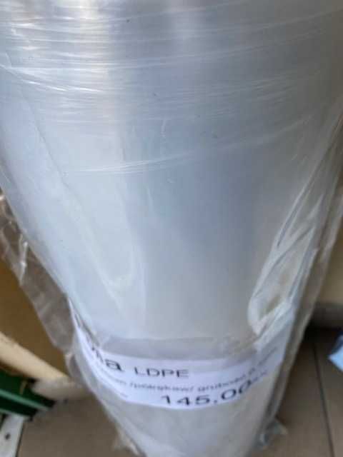 Folia LDPE szer. 100mm, grubość 0,1mm, rolka 11kg Warszawa