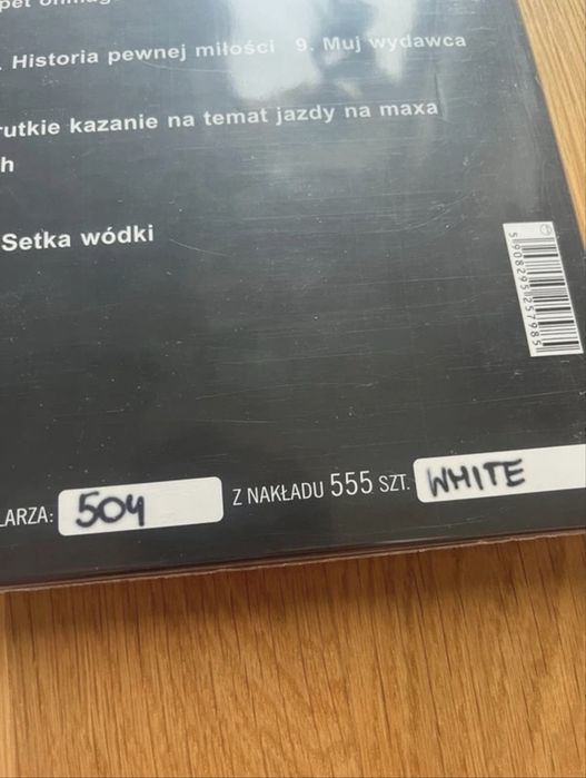 Winyl Kult Muj Wydafca biały