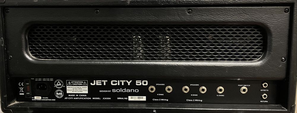 Wzmacniacz Jet City 50 by Soldano