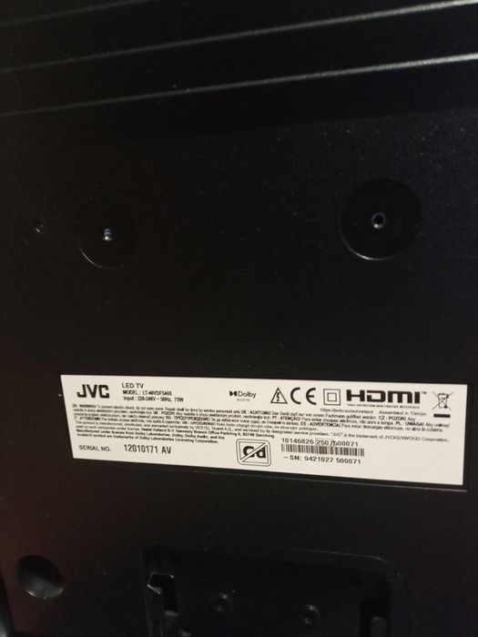 Telewizor JVC 40 cali VIDIAA Smart TV