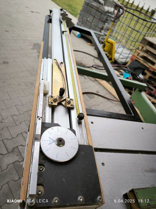 Piła formatowa kolle elektryczny pochyl podnoszenie i zulaga jakMartin