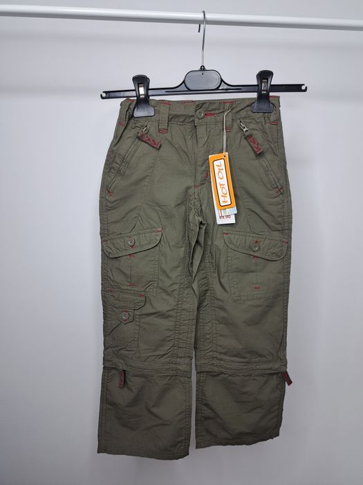 Spodnie chłopięce khaki Hot Oil r 116 nowe z metką
