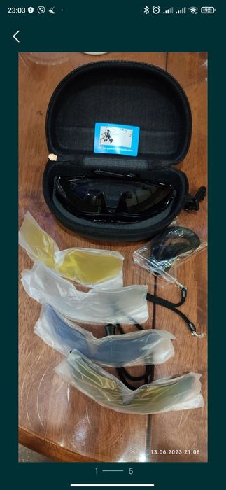 Тактические очки со сменными линзами