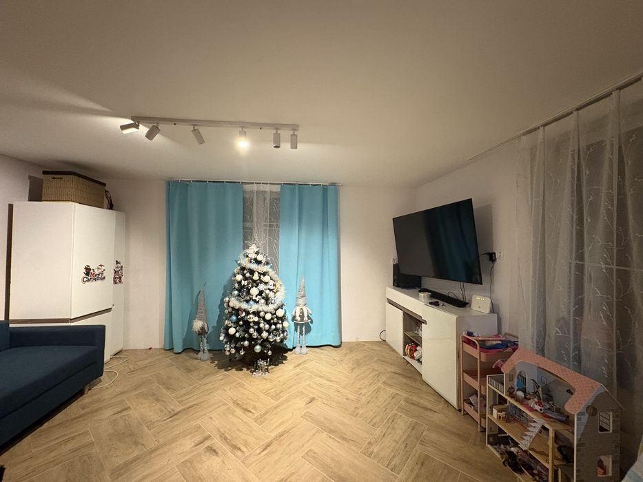 Dom z rzeka i stawem