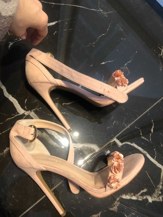 nowe szpolki / sandałki roż 37