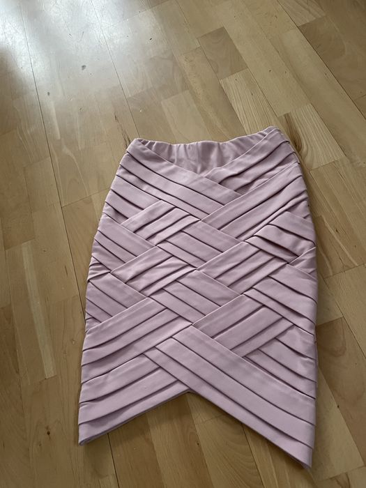 Beksa spódnica pudrowy różowy rozmiar S