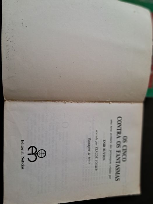 2 Livros Os Cinco e os Sete