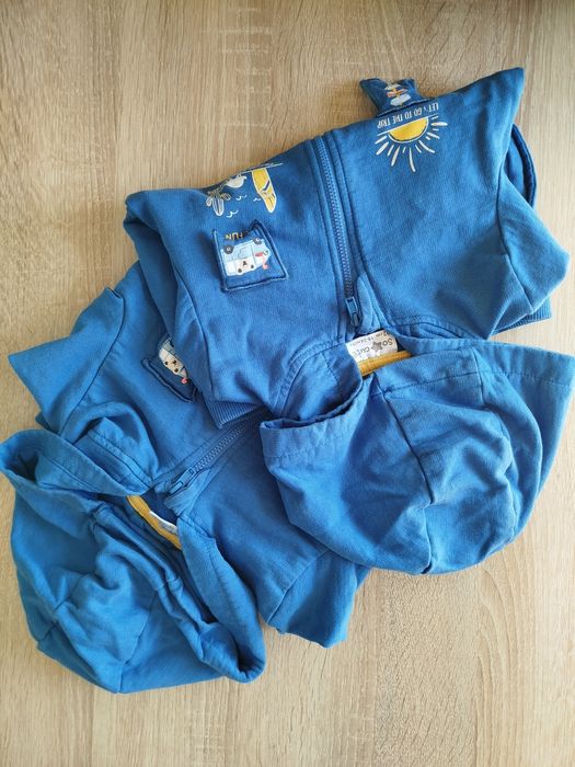 Bluza dla chłopca bliźniaki 86 i 92 Pepco