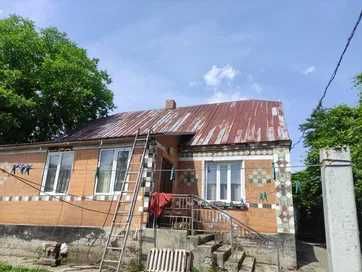 Фарбування даху криші фасаду покраска чистка мийка криш