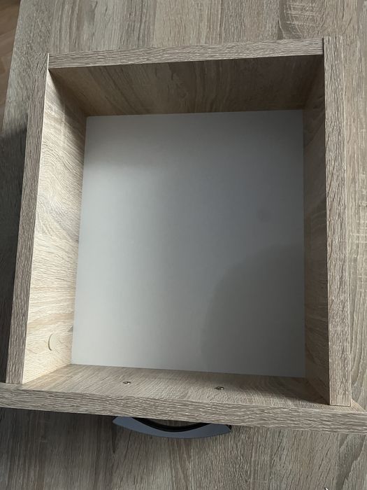 Biurko dąb sonoma, 3 szuflady