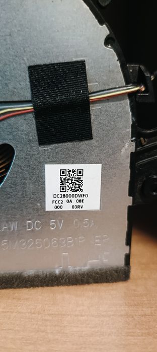 Wentylator chłodzący do laptopa Lenovo