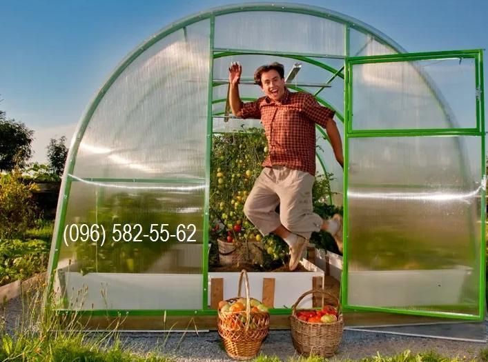 Полікарбонат Чернігів - Теплиця - сотовый монолитный поликарбонат