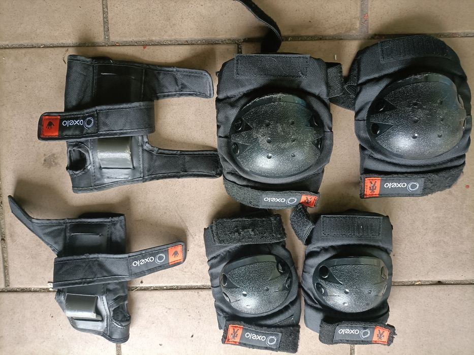 Ochraniacze Oxelo czarne roz 3 X