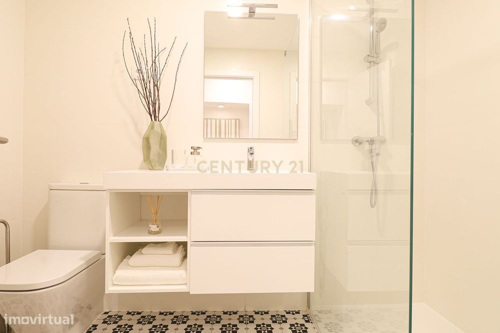Apartamento T2 no Bairro Alto