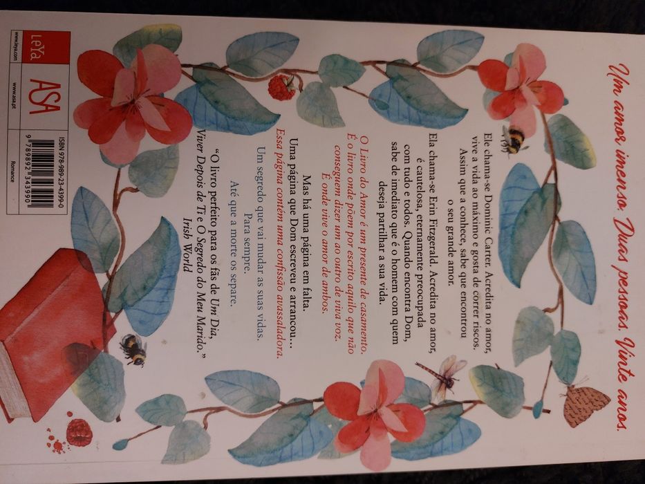 O livro do Amor, de Fionnuala Kearney