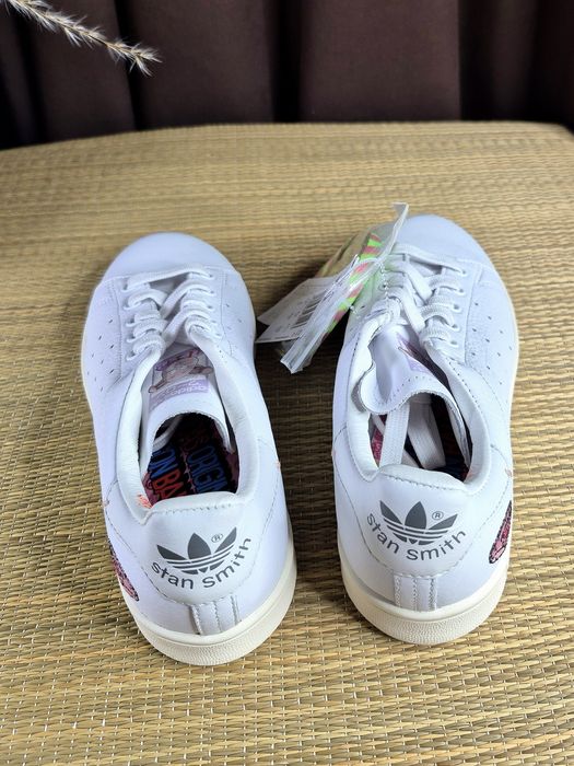 ОРИГІНАЛ 100% Жіночі кросівки Adidas Stan Smith(Шкіра)Розміри 36-41