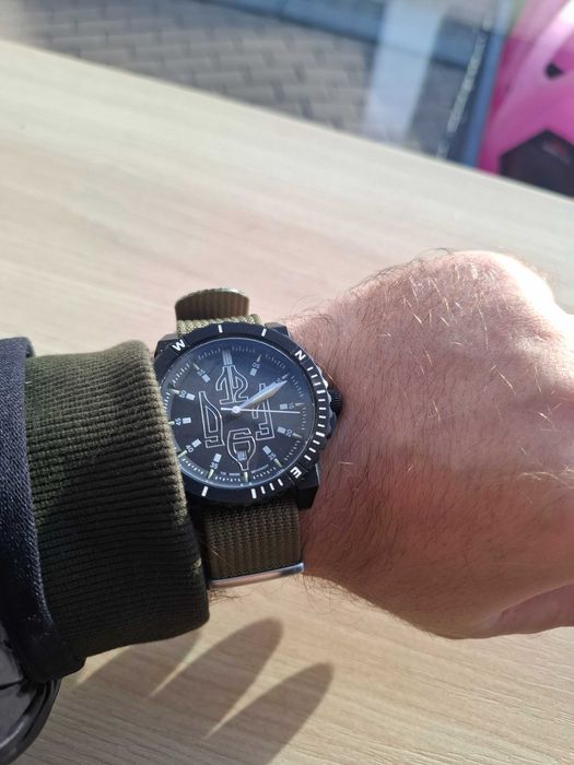 Чоловічий годинник KLEYNOD Українська сила, КT-810.TR/S