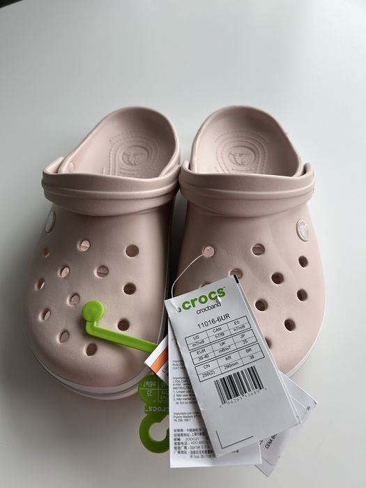 Crocs 39/40 różowe