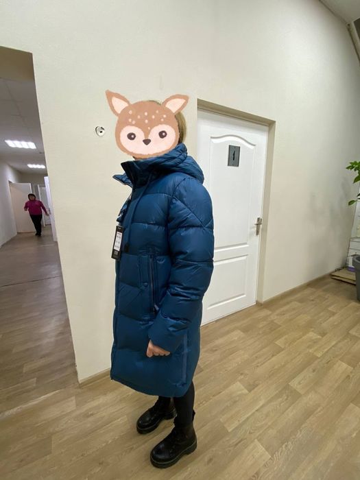Продам лёгкий тёплый пуховик