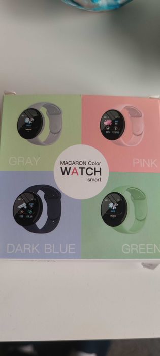 Smartwatch novo com 2 pulseiras