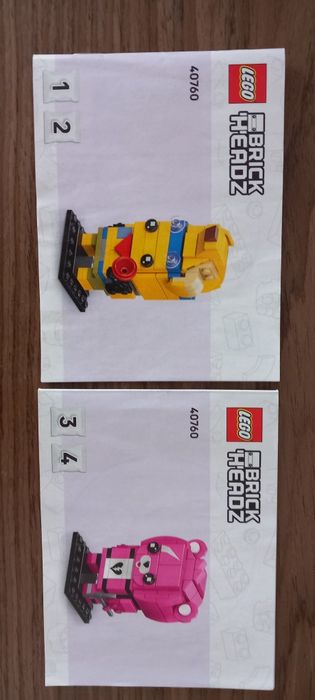 Instrukcja do zestawu LEGO Brick Headz 40760