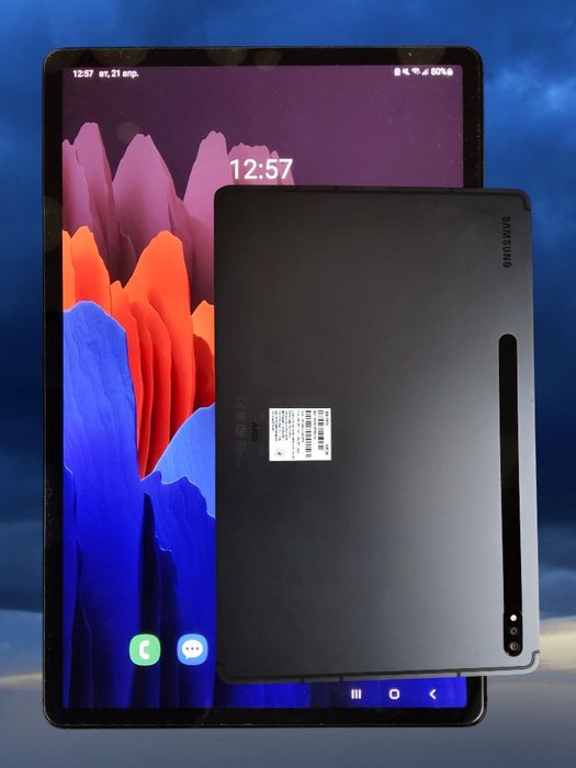 Планшет SAMSUNG Galaxy Tab S7 Plus 6/128GB SM-T975 (Mystic Black) Оригинал