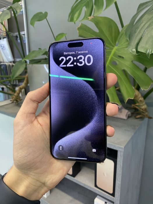 iPhone 15 Pro Max 256Gb Black Titanium Unlock з Гарантією