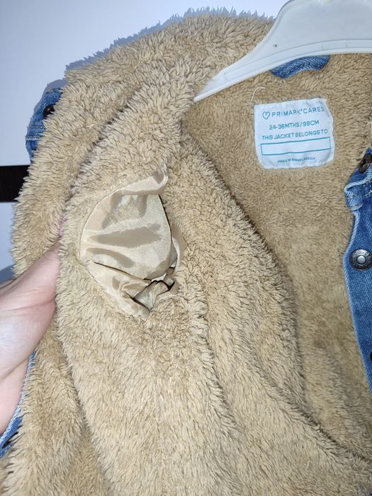 Утеплена джинсовка/джинсова куртка