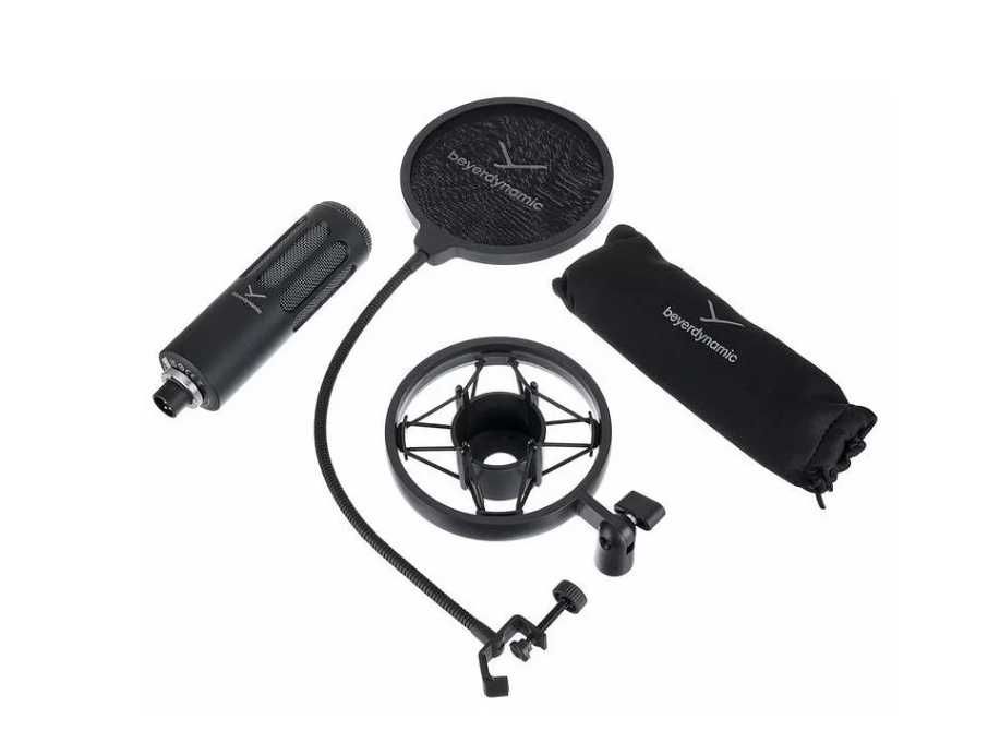 Мікрофон студійний/ для стрімінгу, подкастів Beyerdynamic M 70 PRO X + пантограф iXTECH + XLR дріт