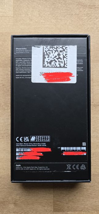 IPhone 13 pro 512GB niebieski (sierra blue)