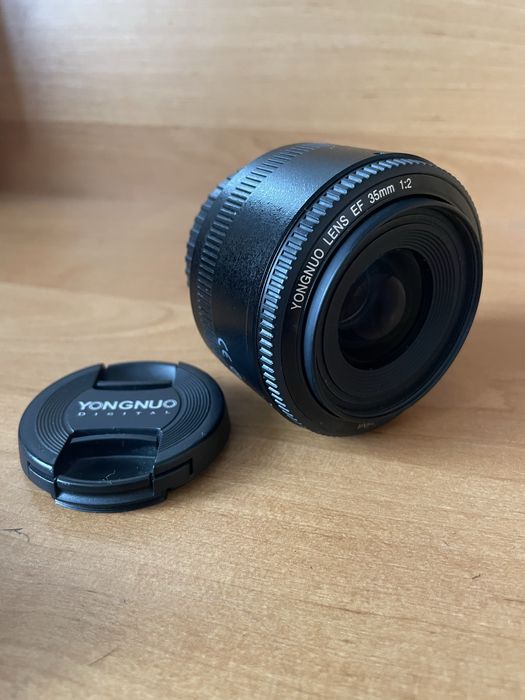 Yongnuo 35mm/f2. Canon EF