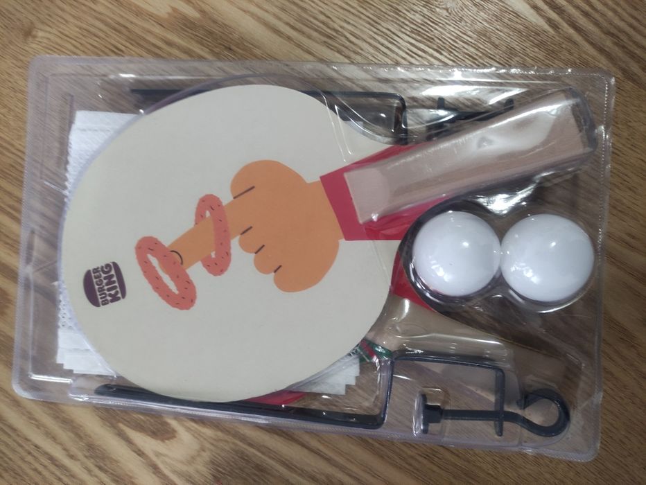 Ping pong do Burguer king