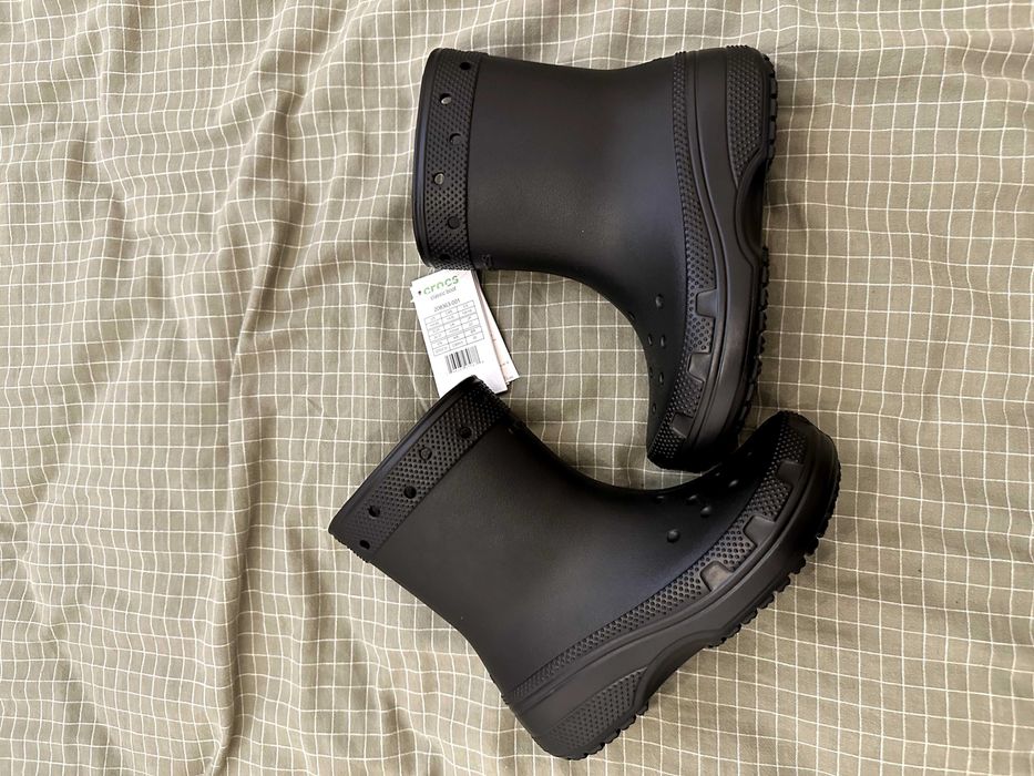 Гумові чоботи Crocs Classic Boot Black