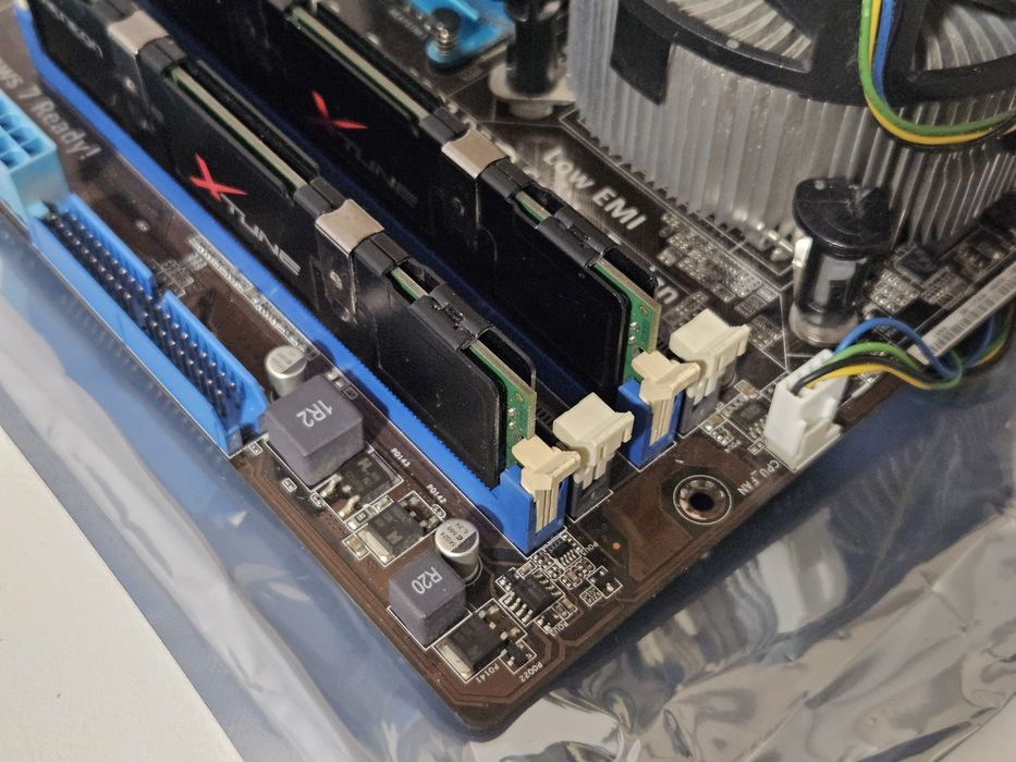 Zestaw Asus G41 DDR3 DDR2 k. graficzna procesor Core Quad Q6700 4 rdz.