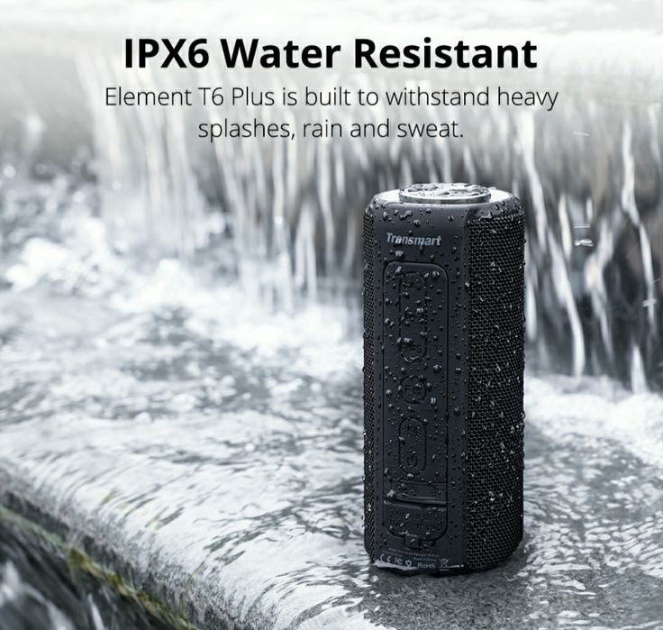 Coluna Bluetooth Element T6 Plus 40W IPX6 nova (JBL)