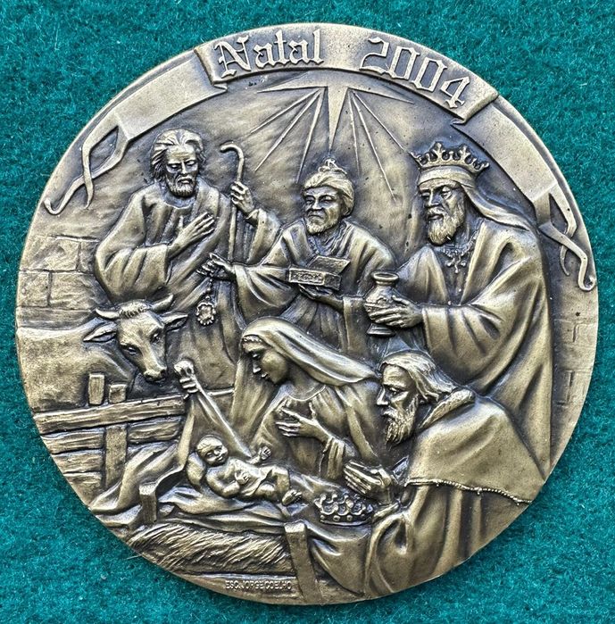 Medalha religiosa natal 2004