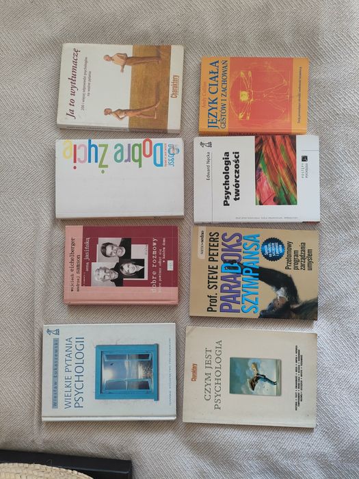 Zestaw książek psychologia