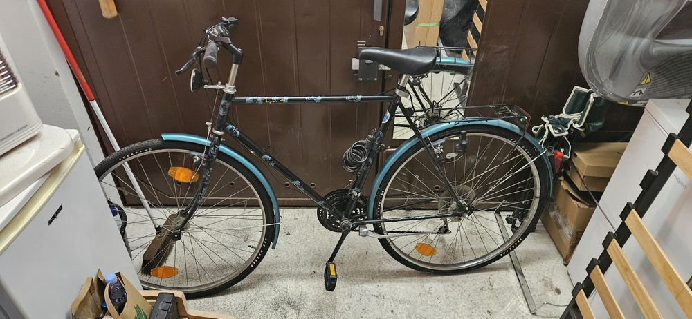 Rower Niemiecki miejski SHIMANO przerzutki