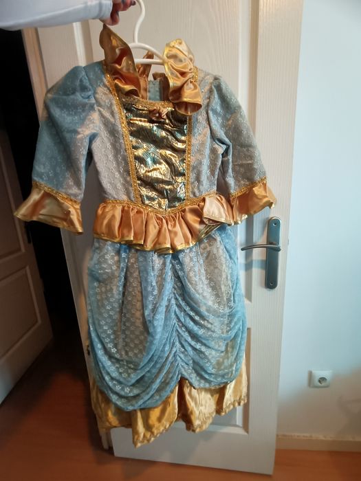 Vestido dama antiga criança