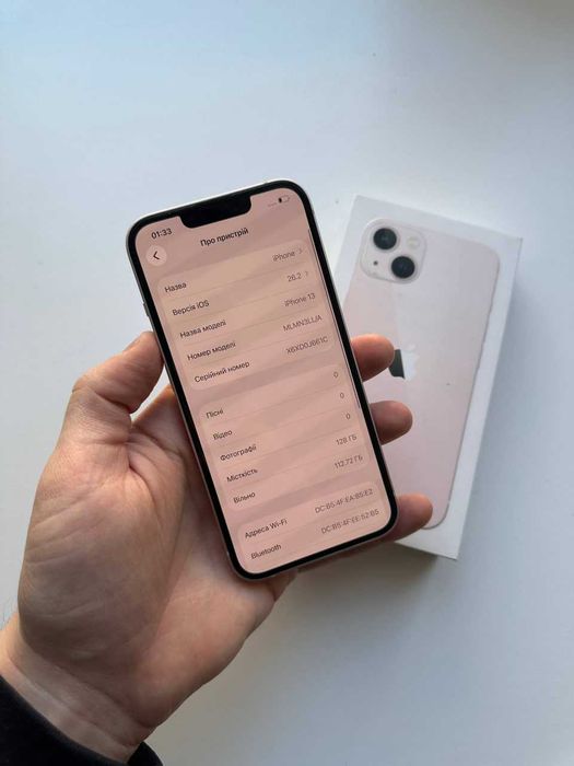 Iphone 13 128 gb, ідеальний стан, айфон 13 128